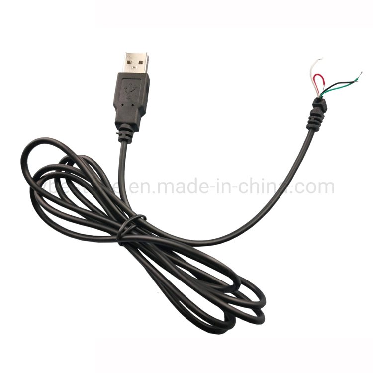 Call Center USB Headset Accessories Repair Cable Repairable USB Bottom Cord Wire
