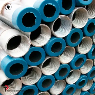 Conduit électrique en acier galvanisé à chaud BS4568 BS EN61386 Gi avec capuchon