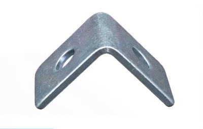 Raccords d'angle à 90 degrés à 2 trous pour plaque plate en acier au carbone SS304 SS316