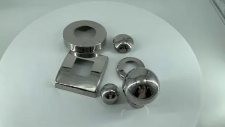 Couvercle de base de poteau de main courante en acier inoxydable Ablinox